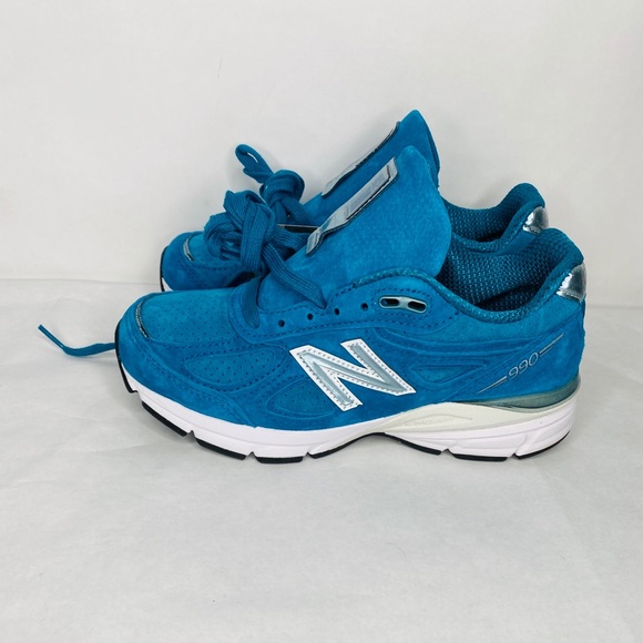 New Balance Women's W990LB4 Lake Blue Running Shoe - Picture 3 of 8